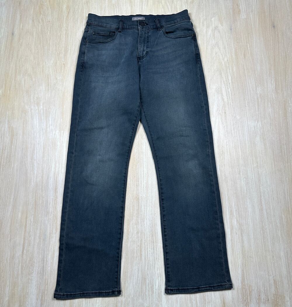 DL1961 Vin Casual Straight Leg Dark Wash Everyday Stretch Denim Jeans Men's 29
